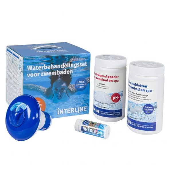 Starterset Large: Zwembaden tot 15.000 liter