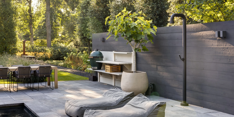 JEE-O Soho 01 buitendouche - Clay RVS