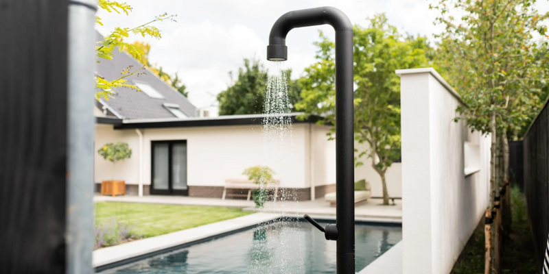 JEE-O Soho 01 buitendouche - Clay RVS