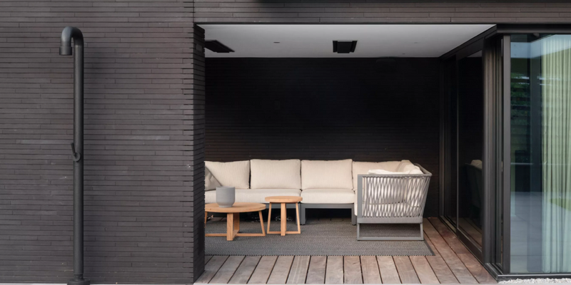 JEE-O Soho 01 buitendouche vorstvrij - Sand RVS