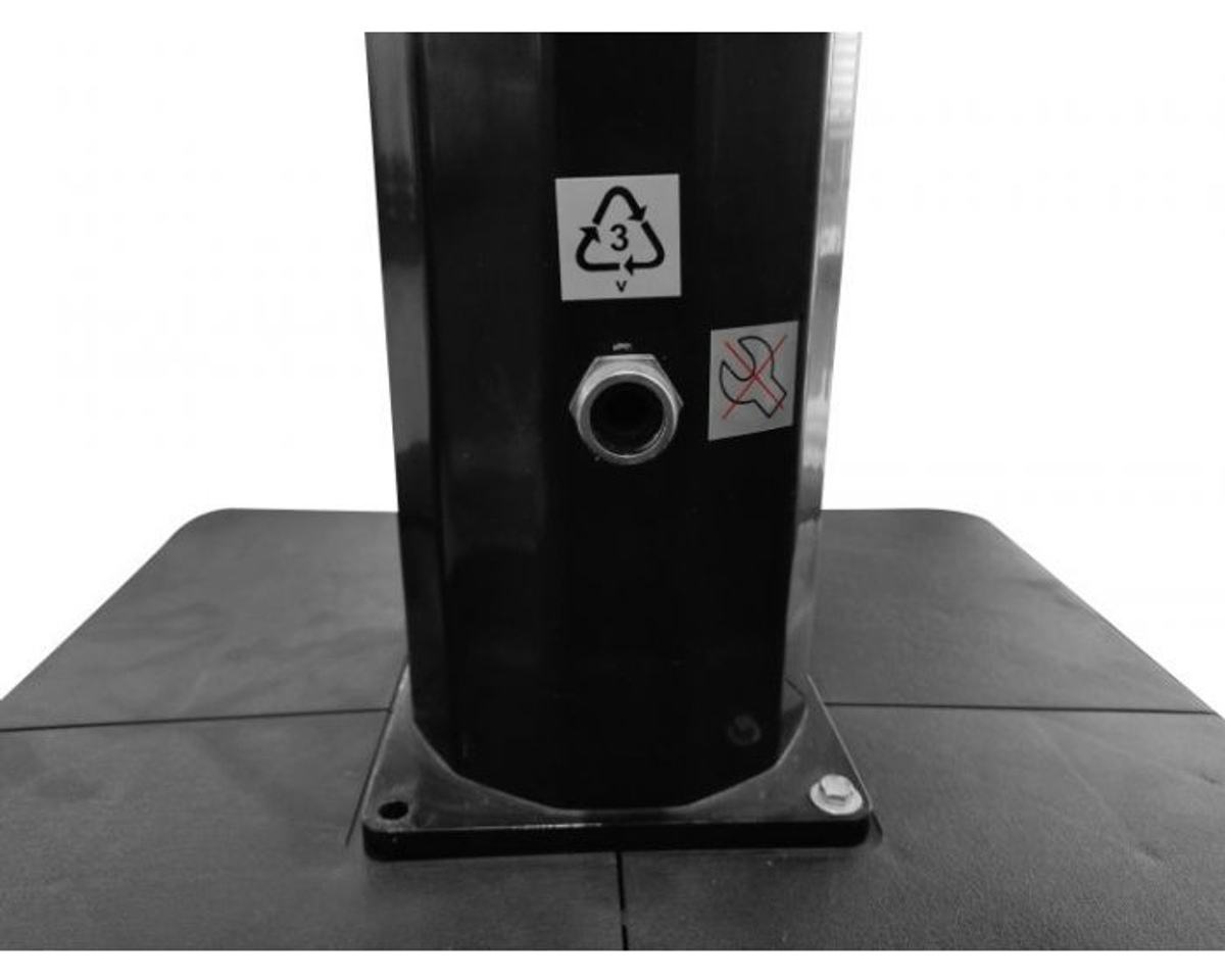 Monza solar buitendouche met kraan 35 liter