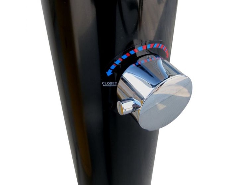 Monza solar buitendouche met kraan 35 liter