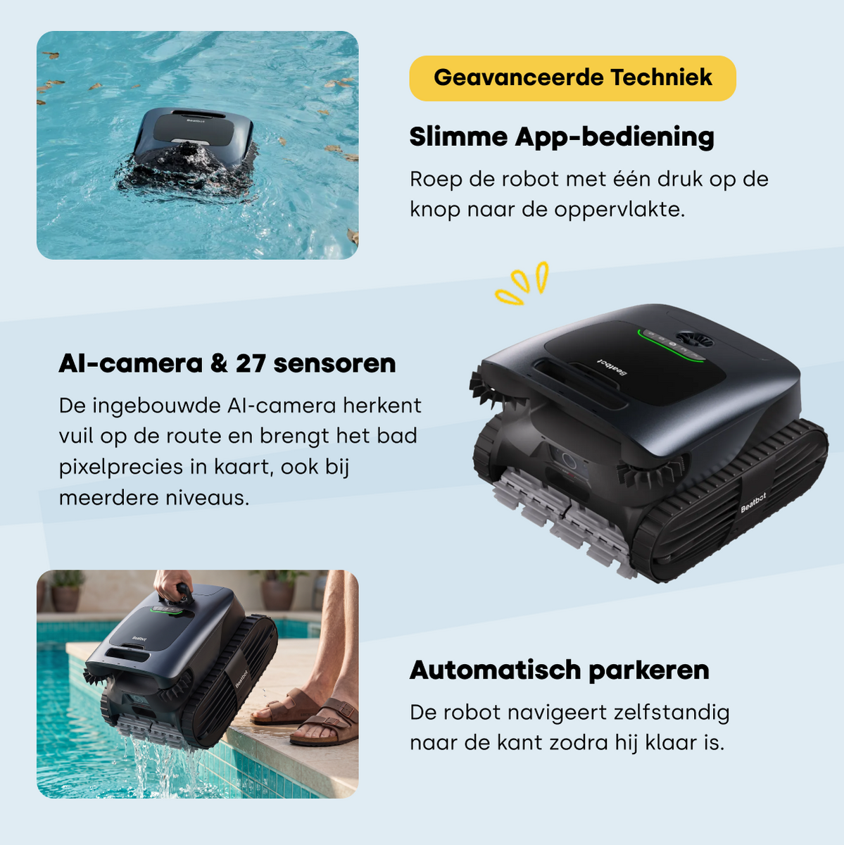 Beatbot AquaSense 2 Ultra zwembadrobot