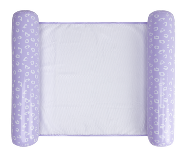 Swim Essentials opblaasbare waterhangmat paars