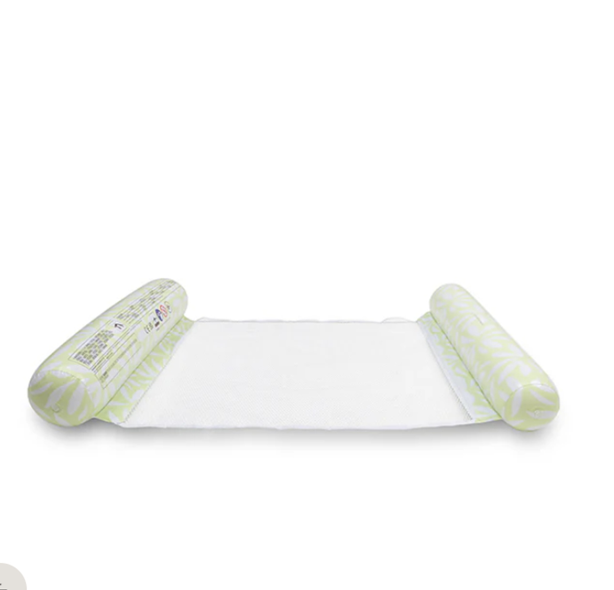Swim Essentials opblaasbare waterhangmat matcha groen