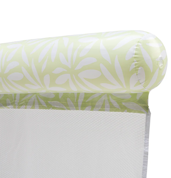 Swim Essentials opblaasbare waterhangmat matcha groen