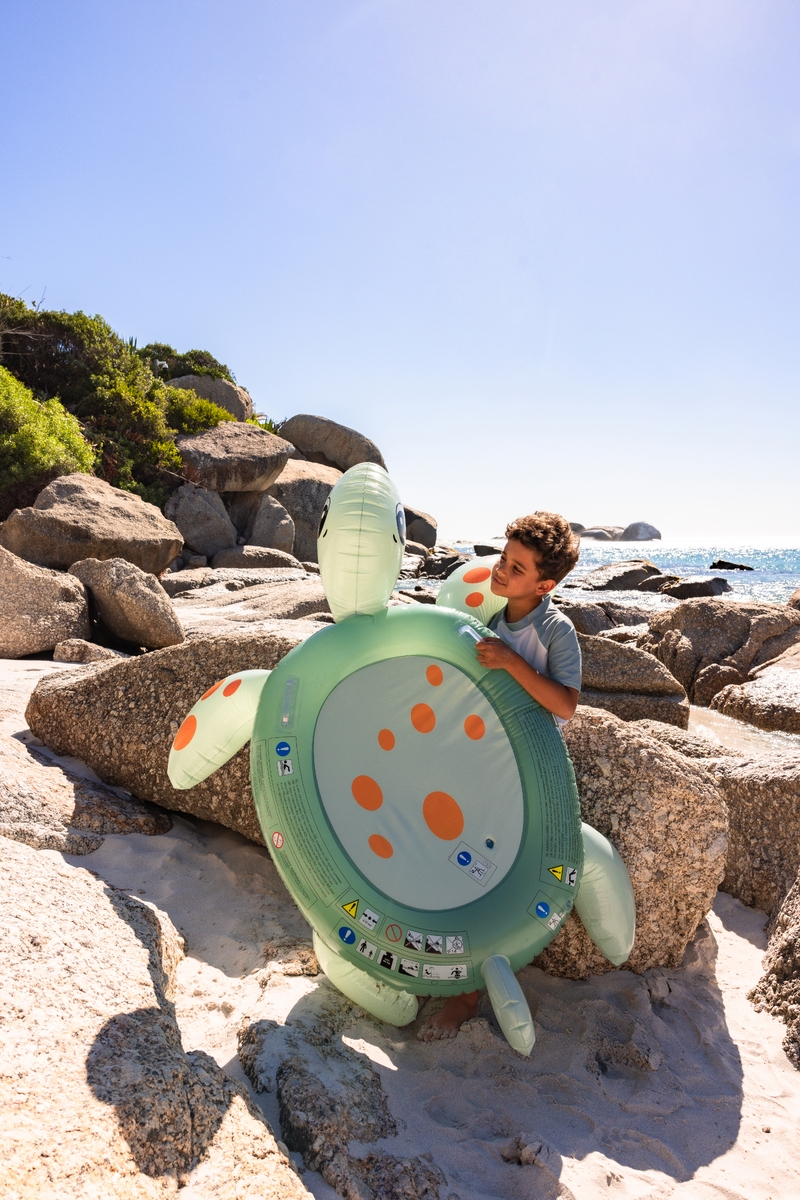 Swim Essentials opblaasbare ride on schildpad 140 cm