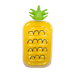 Swim Essentials opblaasbare ananas 200 cm