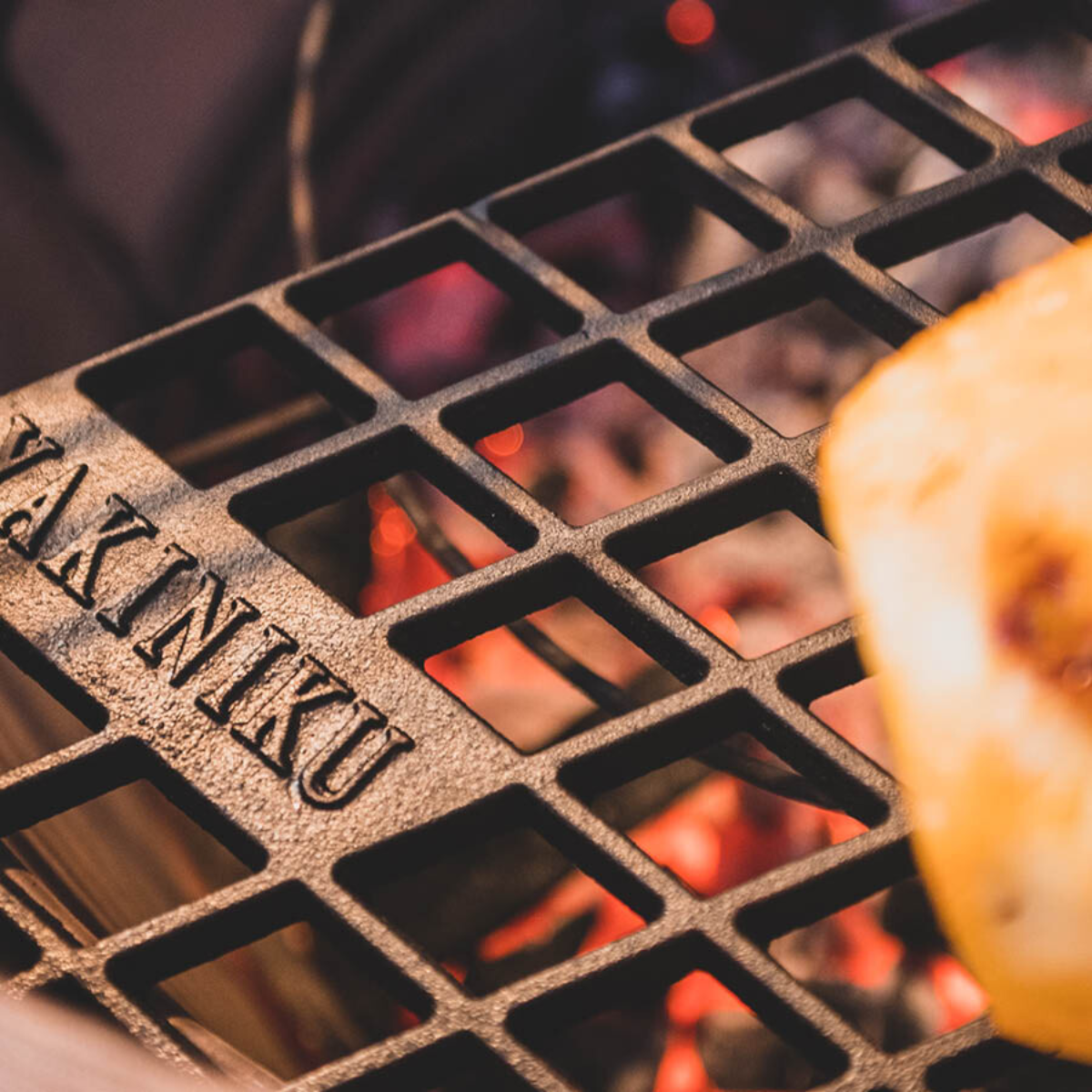 Yakiniku halve maan gietijzeren grillrooster - Large