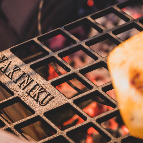 Yakiniku halve maan gietijzeren grillrooster - Large