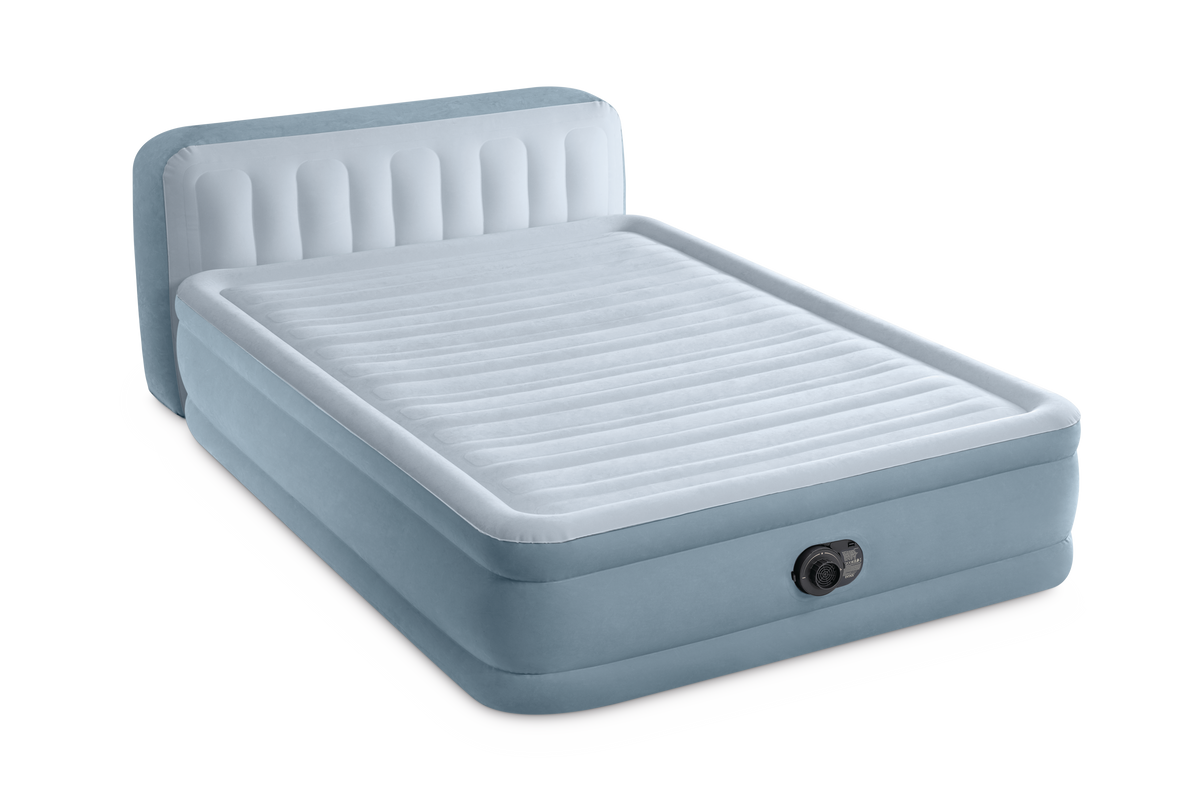 Intex Plush Headboard luchtbed - Queensize (152 cm)