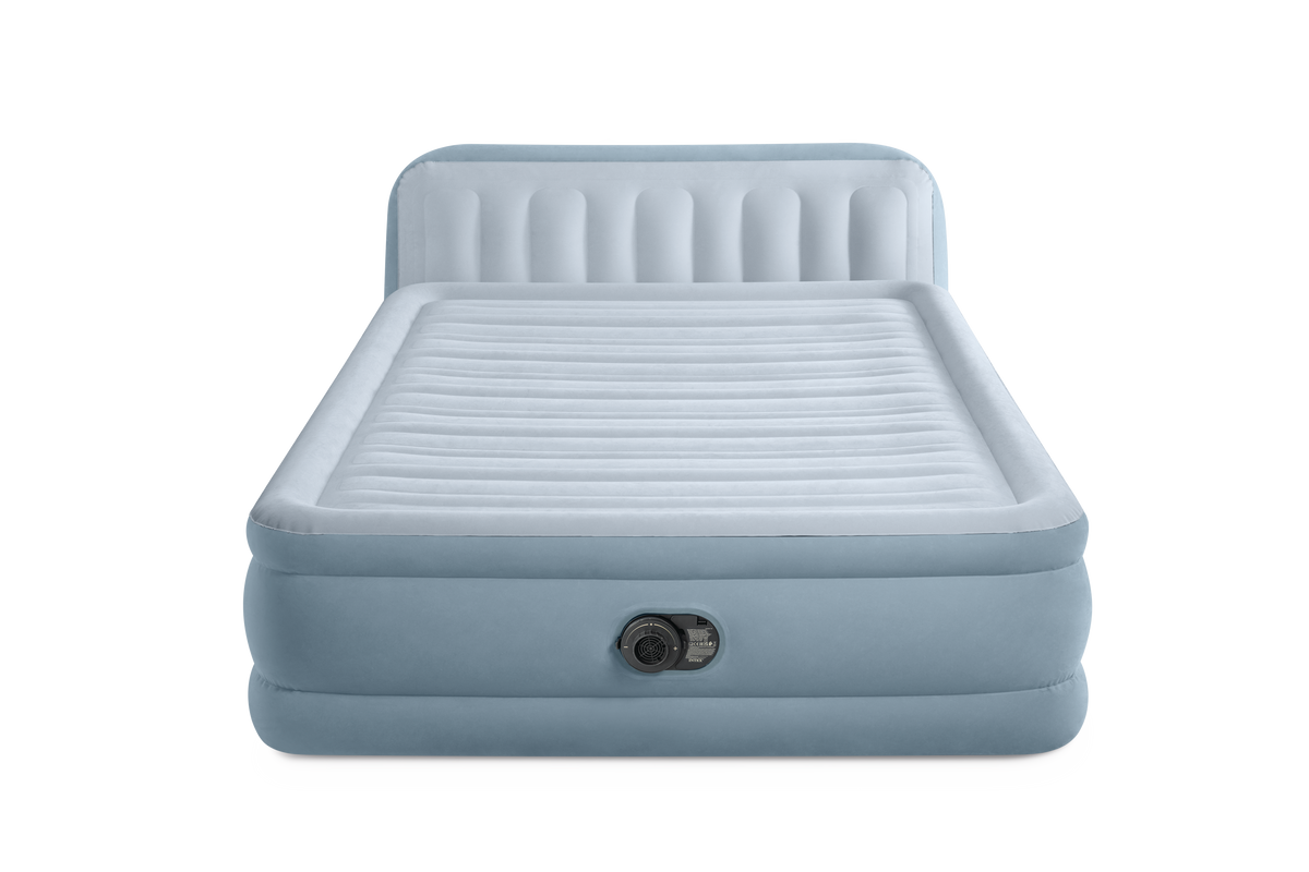Intex Plush Headboard luchtbed - Queensize (152 cm)