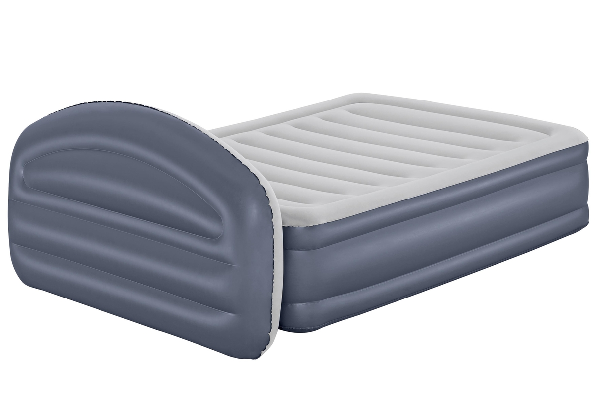 Bestway Tritech Loungelux Headboard luchtbed - Queensize (152 cm)