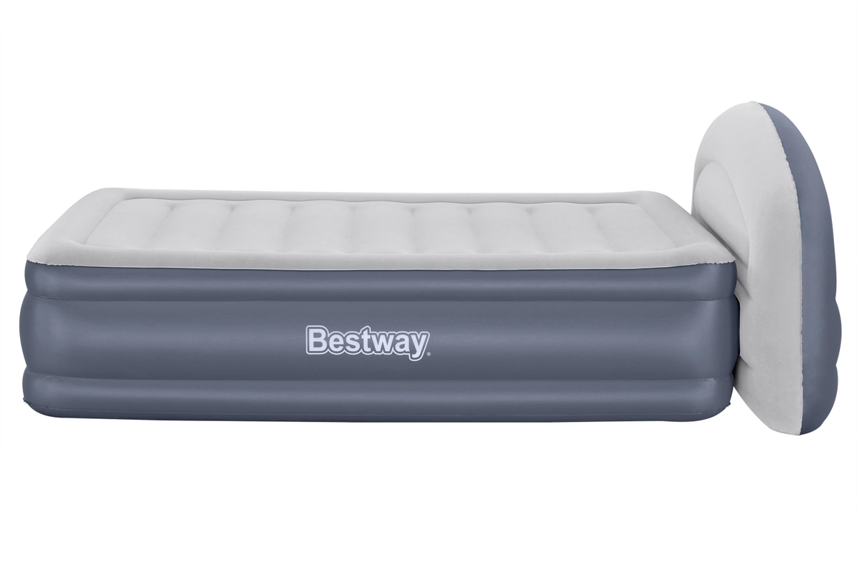 Bestway Tritech Loungelux Headboard luchtbed - Queensize (152 cm)