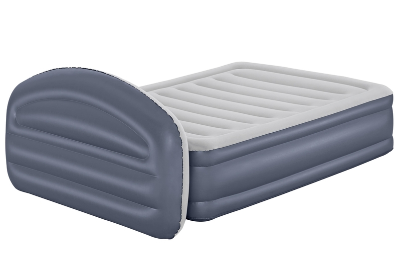 Bestway Tritech Loungelux Headboard luchtbed - Queensize (152 cm)