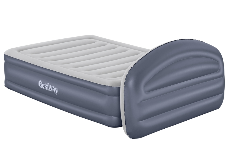 Bestway Tritech Loungelux Headboard luchtbed - Queensize (152 cm)