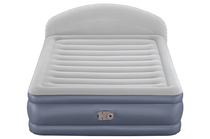 Bestway Tritech Loungelux Headboard luchtbed - Queensize (152 cm)