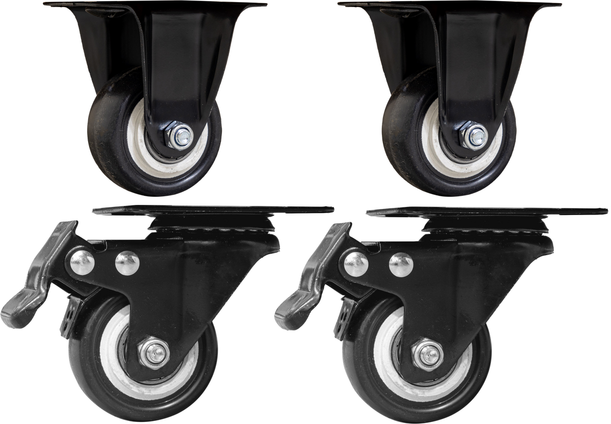 BASTE wielenset voor vuurschaal bbq's