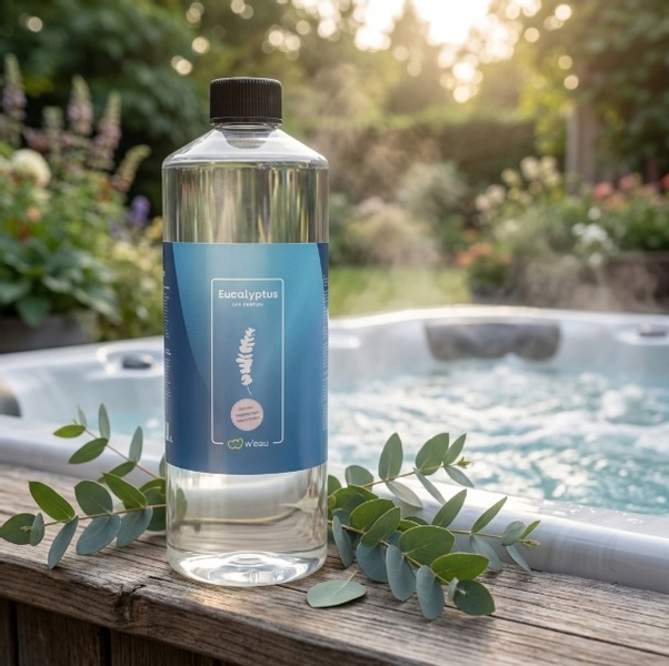 W'eau Spa geur - eucalyptus - 1 liter