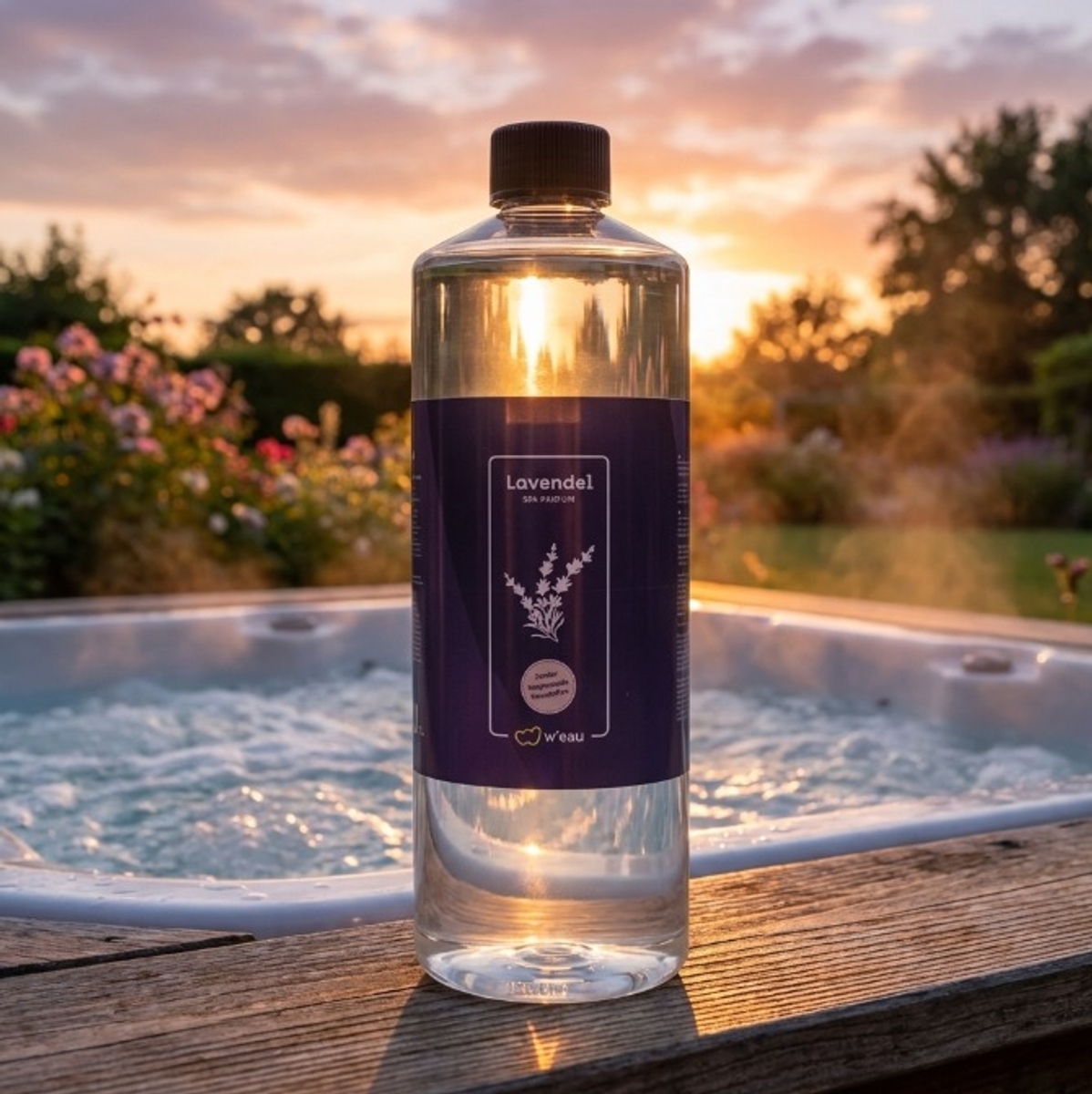 W'eau Spa geur - lavendel - 1 liter