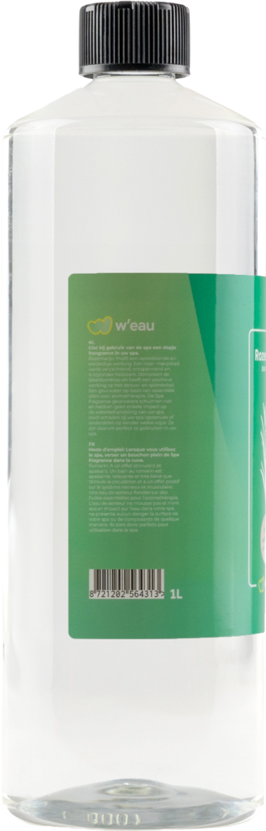 W'eau Spa geur - rozemarijn - 1 liter
