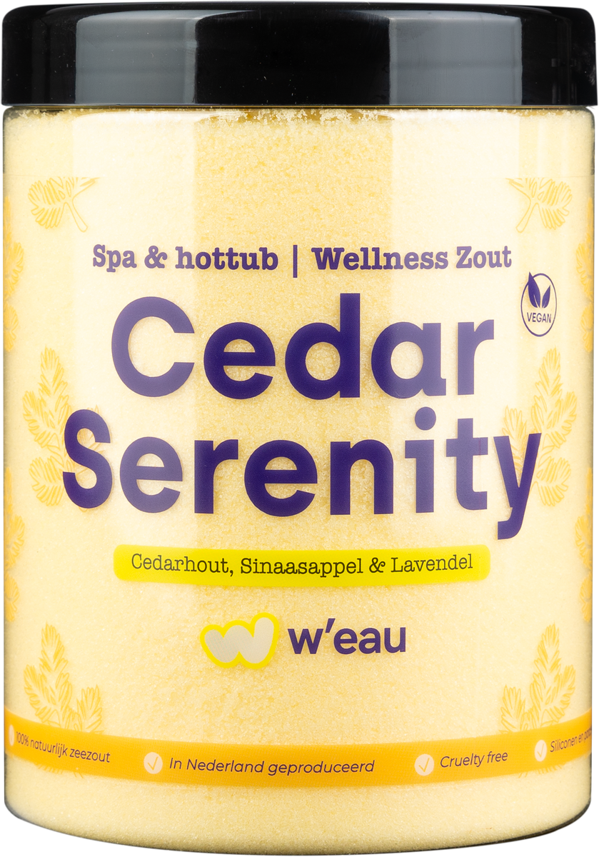W'eau badzout - Cedar Serenity - 1250 gram