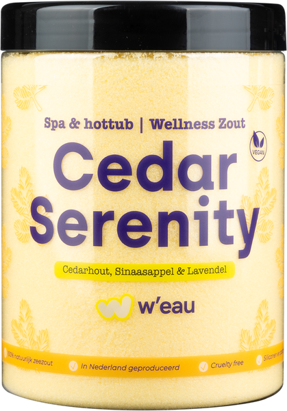 W'eau badzout - Cedar Serenity - 1250 gram