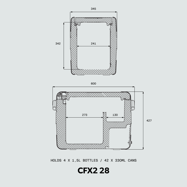 Dometic CFX2 28 compressor koelbox - 28 liter