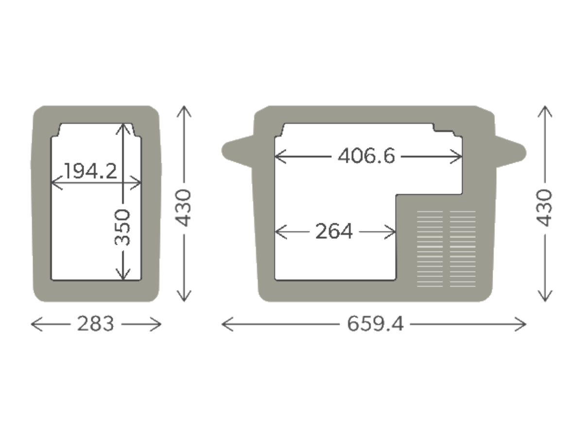 Dometic CFF20 compressor koelbox - 21 liter