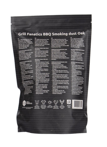 Grill Fanatics rookmot - Oak