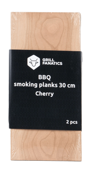 Grill Fanatics rookplankjes cherry 30 cm - 2 stuks