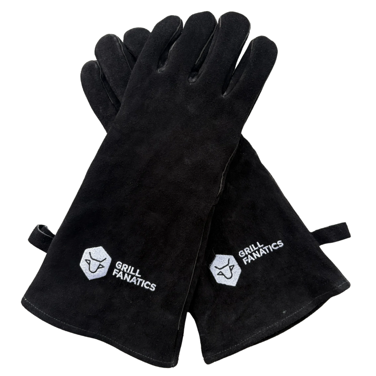 Grill Fanatics leren bbq handschoenen