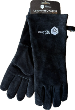 Grill Fanatics leren bbq handschoenen