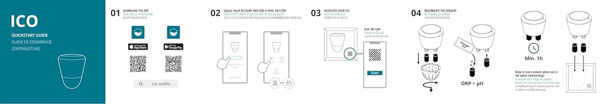 Ondilo ICO smart spa tester zoutwater