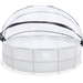 Exit zwembadoverkapping ECO rond 488 cm - universeel