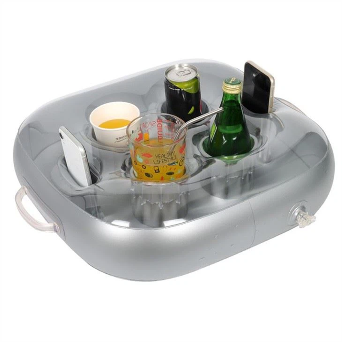 W'eau opblaasbare spa bar - Vierkant