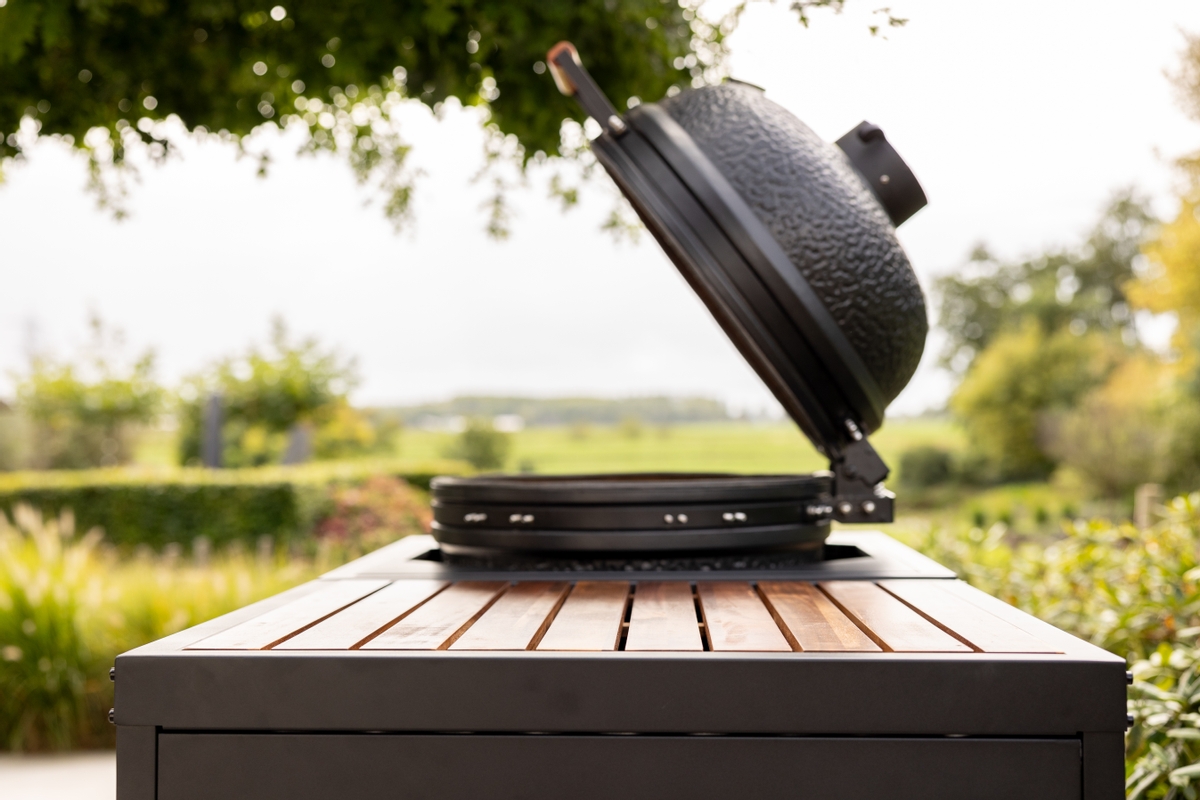 BASTE Build & Grill B3 Cabine Wood buitenkeuken - 18 t/m 24 inch kamado