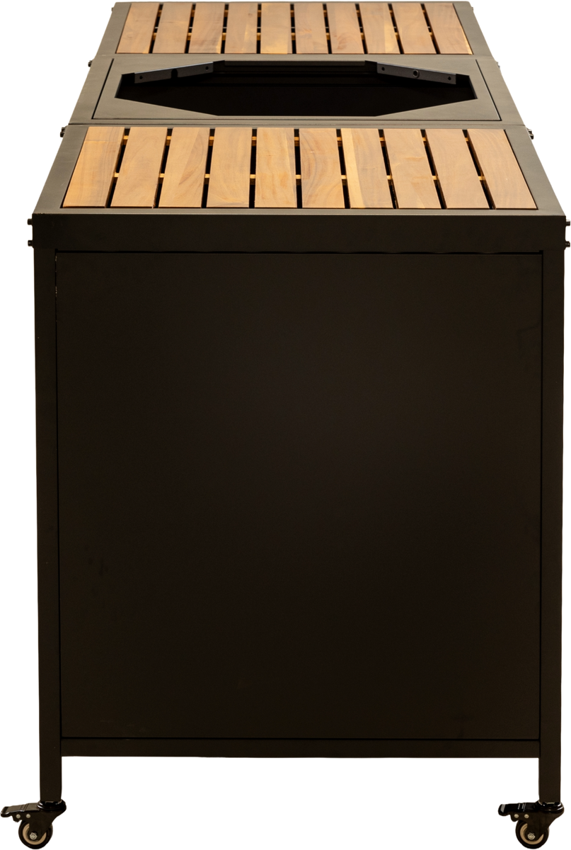 BASTE Build & Grill B3 Cabine Wood buitenkeuken - 18 t/m 24 inch kamado