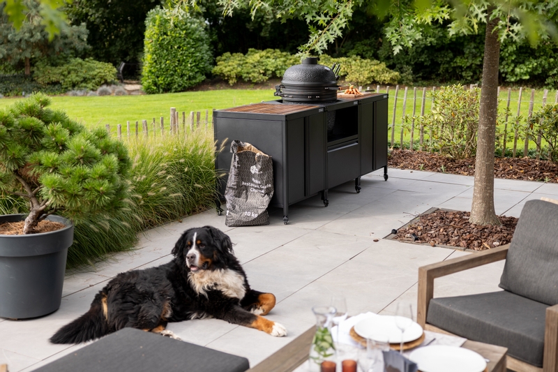 BASTE Build & Grill B3 Cabine Wood buitenkeuken - 18 t/m 24 inch kamado