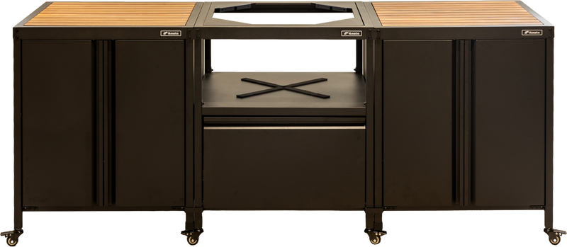 BASTE Build & Grill B3 Cabine Wood buitenkeuken - 18 t/m 24 inch kamado
