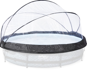 Exit zwembadoverkapping ECO rond 366 cm - universeel