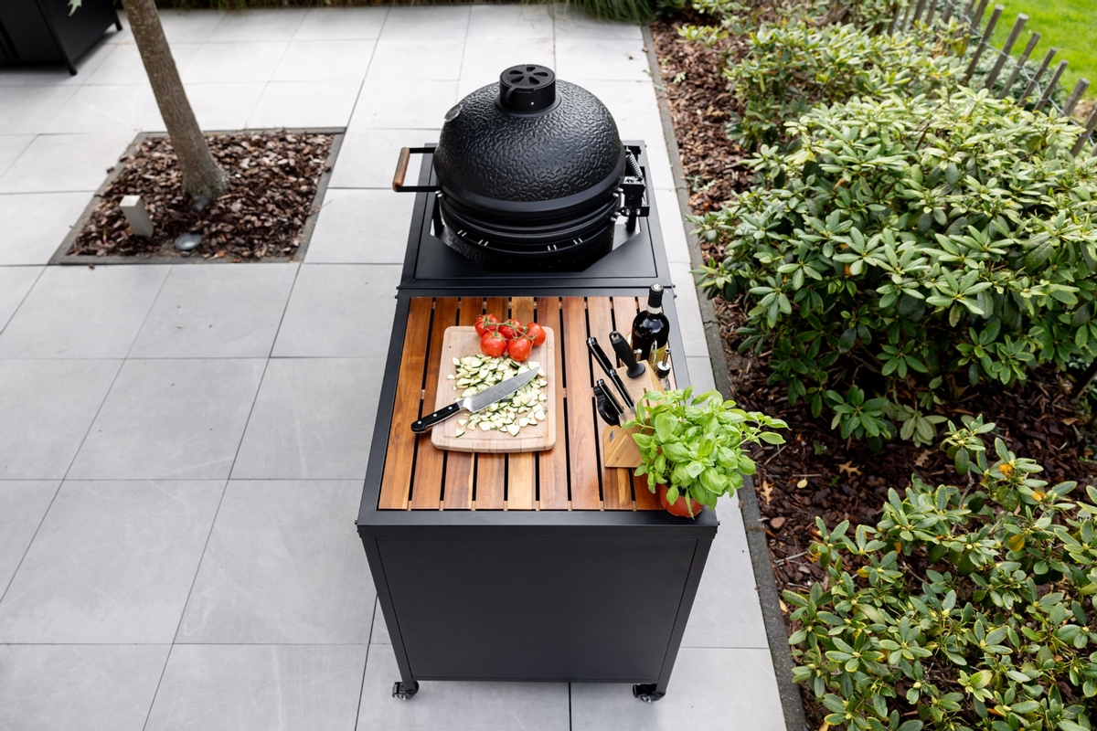 BASTE Build & Grill B2 Cabine Wood buitenkeuken - 18 t/m 24 inch kamado