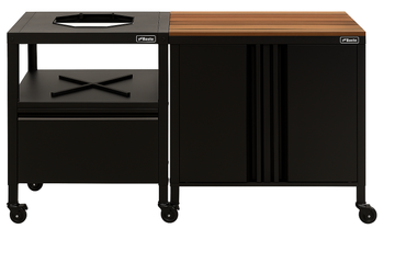 BASTE Build & Grill B2 Cabine Wood buitenkeuken - 18 t/m 24 inch kamado