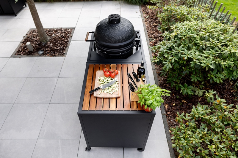 BASTE Build & Grill B2 Cabine Wood buitenkeuken - 18 t/m 24 inch kamado