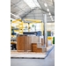 Houtgestookte hottub Intern - ovaal - 2 personen - Wit