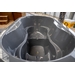 Houtgestookte hottub Intern - ovaal - 2 personen - Grijs