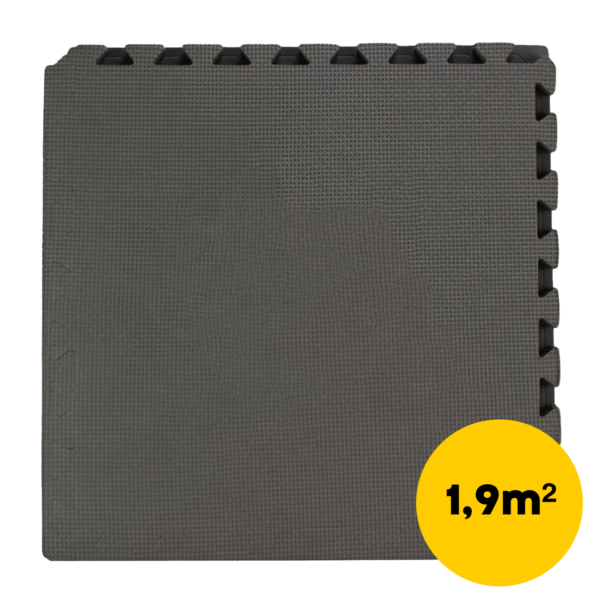  W'eau Premium zwembad ondertegels - Antraciet - 50 x 50 x 1,5 cm - 8 stuks