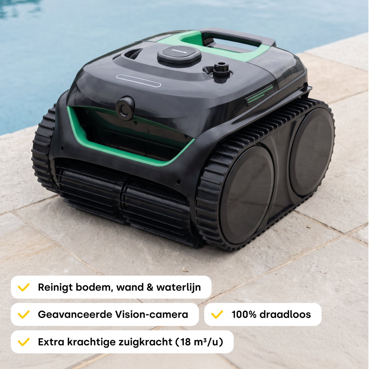 Wybot C2 Vision zwembadrobot