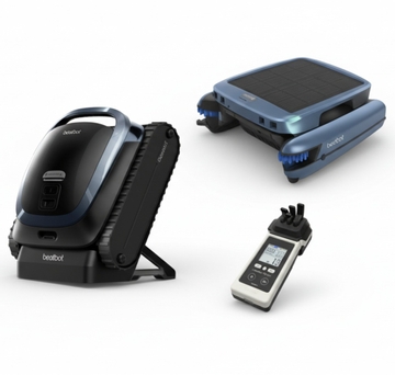 Beatbot zwembadrobot set voor het opstartseizoen