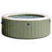 Intex Pure Spa Bubble massage Olive Green opblaasbare spa - 4 persoons